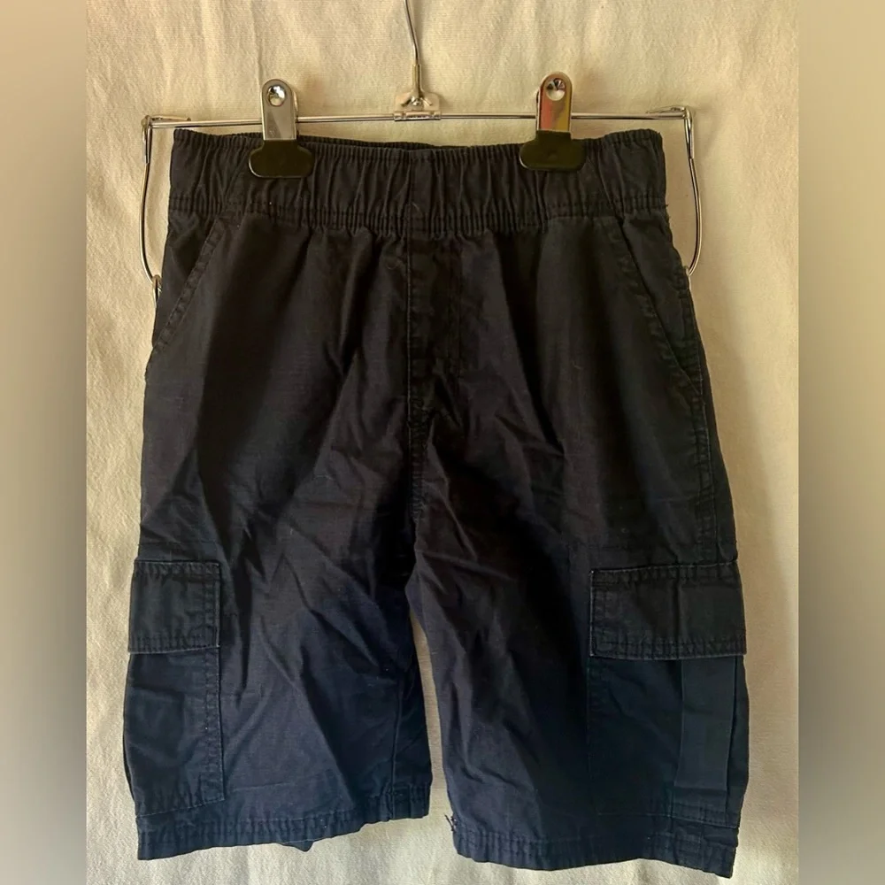 The Children’s Place Navy Blue Cargo Shorts Boys Size 8 School Uniform